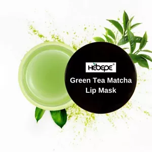 Hebepe Green Tea Matcha Lip Sleeping Mask Overnight with Applicator - Picture 1 of 7