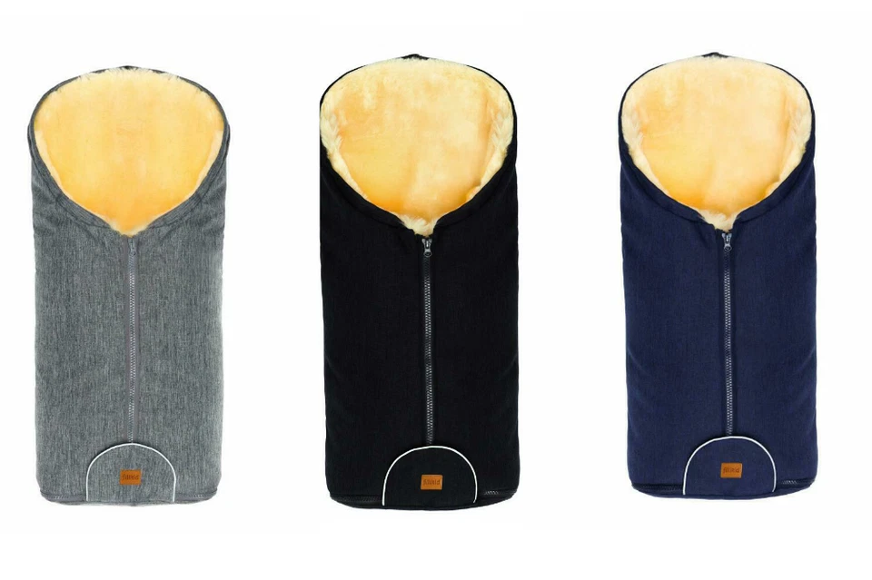 Fillikid Winterfußsack Pamir Lammfell Winter Fußsack Babyfußsack Kinderwagen