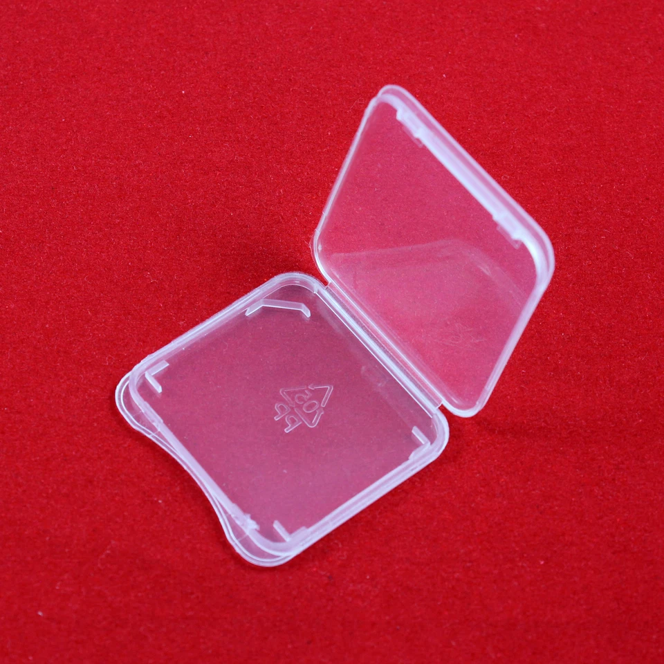 10 pcs SD Card Protective Plastic Case Holder,Jewel Cases, SDHC,SDXC Card Case - Image 1 of 4