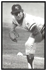 Ray Sadecki Kansas City Royals Vintage Baseball Postcard BL3 - Picture 1 of 2