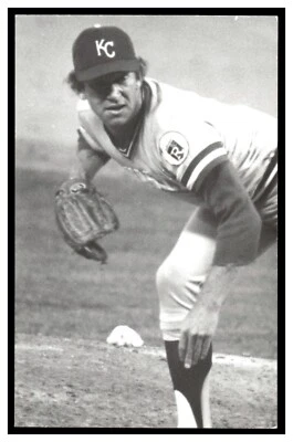 Ray Sadecki Kansas City Royals Vintage Baseball Postcard BL3 - Image 1 of 2
