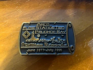VINTAGE 1977-1990 **Acro Flow Station ** PRUDHOE BAY MESSINGSCHNALLE - Bild 1 von 4
