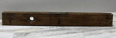 Vintage Disston & Morss Embossed Wood Level Keystone Tool Works Philadelphia USA - Image 1 of 4