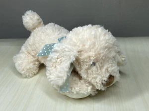 Gund Baby Auggie Doggie 10” Plush Soft Toy Bow 320188 Dog Puppy Stuffed Animal - Picture 1 of 8