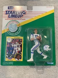 💥🏈 1991 Jeff George alineación inicial, Indianapolis Colts NFL 🏈💥 - Imagen 1 de 6
