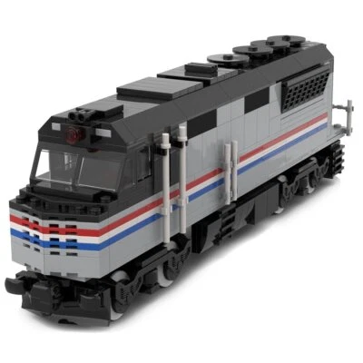 ZITIANYOUBUILD Diesel Locomotive Model 423 Bricks MOC Build Christmas Gift - Image 1 of 4