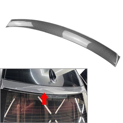 Carbon Fiber Rear Roof Spoiler Wing Lip For BMW 4 Series F32 F82 M4 2 Door Coupe Foto 1 de 4