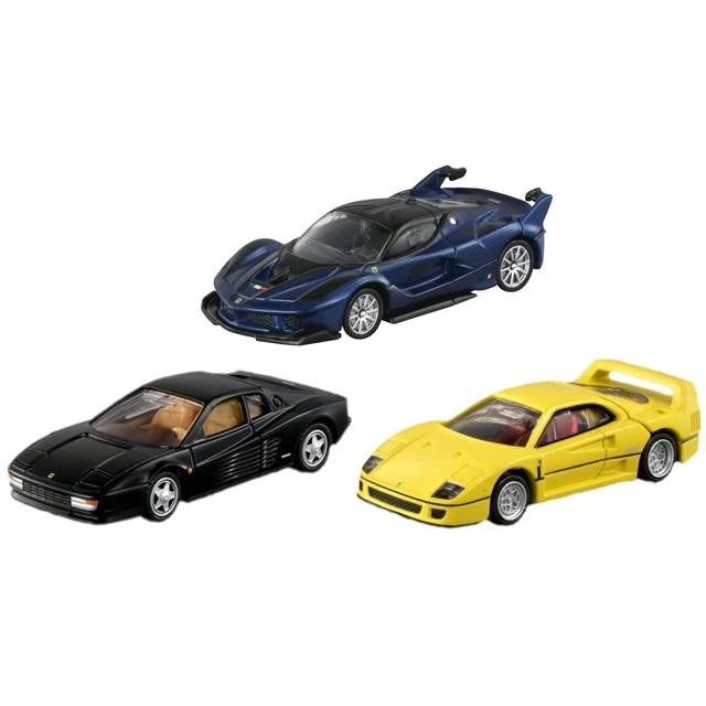 TAKARA TOMY Tomica Premium FERRARI 3 MODELS Collection in Bo cars ‎298182