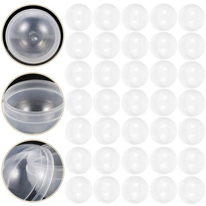 50 Pcs Shell Toy Child Empty Capsules Small Round for Gumball Machine - Picture 1 of 9