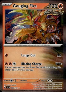 Gouging Fire Promo Deck Exclusives 038/191 LP - Picture 1 of 2