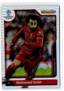 2021-22 Merlin Chrome UEFA Champions League Mohamed Salah #131 Refractor - Picture 1 of 2