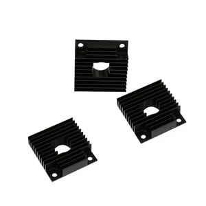 3 szt. aluminiowy zestaw chłodnicy chłodnicy ciepła do MK7 / (czarny) - Zdjęcie 1 z 12