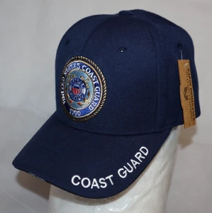 COAST GUARD HAT NEW UNITED STATES 1790 BLUE BASEBALL CAP USCG RAPID DOMINANCE - Picture 1 of 6