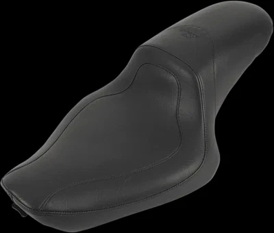 Mustang Negro Original 2 Up Fastback 1 pieza Asiento Harley Forty Eight 10-21 Foto 1 de 4