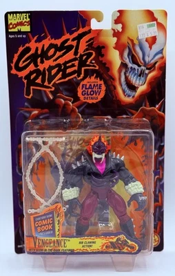 Ghost Rider Series Vengeance Action Figure Toy Biz Vintage NEW Glow In The Dark - Image 1 of 2