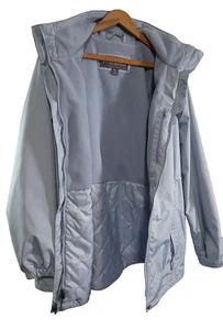 Eddie Bauer Damen blau Reißverschluss vorne Kapuze Large - Bild 1 von 7