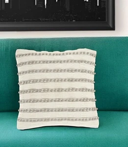 18" Light Gray Cotton Blend - Picture 1 of 6