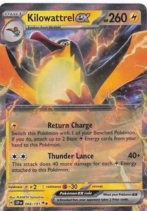 Kilowattrel ex Double Rare Holo SV08: Surging Sparks 068/191 NM - Picture 1 of 2