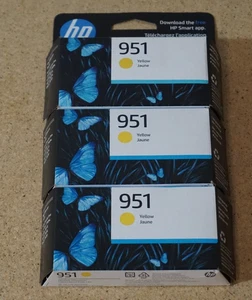 HP 951 Yellow Ink Cartridge EXP 9/2024+ - Picture 1 of 3