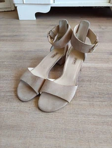 Paul Green Sandale Echtleder Sandalette Gr. 8 (42) beige - Bild 1 von 5