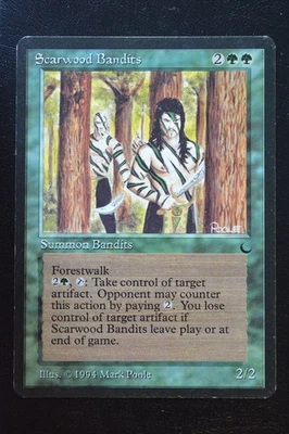 Magic The Gathering MTG SCARWOOD BANDITS The Dark LP Lightly Played - Image 1 of 2