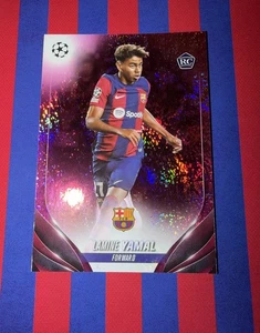 Lamine Yamal Rookie RC 2023-24 Topps Chrome UEFA Club UCC Jade Edition Jade Foil - Bild 1 von 3