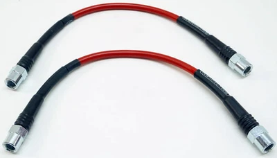 Rennline Front or Rear Stainless Steel DOT Brake Lines Porsche 718 911 Cayman - Image 1 of 3