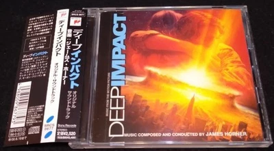 Japan Edit Deep Impact Soundtrack CD Obi James Horner 1998 Domestic Rare - Image 1 of 3