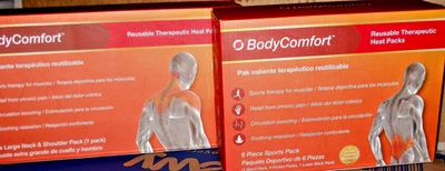 Body Comfort Heat Pack X-large Neck and Shoulder and 6 Sport Pack Reusable - Image 1 of 3