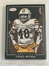 2022 Sage Artistry Football Sealed Pack Unopened CHAD MUMA KEVIN HARRIS