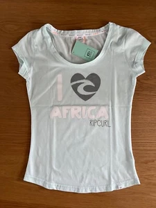 RIPCURL+++ T-Shirt Gr. XS in türkis mit Motiv mit Etikett - Bild 1 von 5