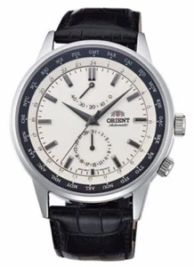 Orient Classic Automatic World Time Power Reserve Watch White SFA06003Y - Picture 1 of 3