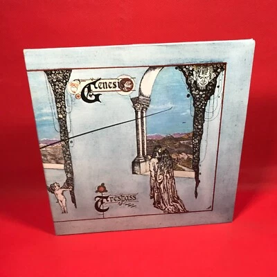 GENESIS Trespass 1984 UKvinyl LP + INSERT gatefold White Mountain record - Image 1 of 4
