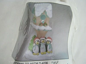 New Penguin Bird House #94262 California Creations Ready To Paint Pottery Sealed - Picture 1 of 7