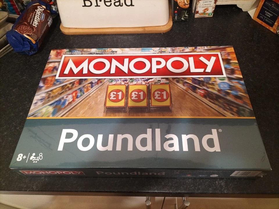 Monopoly Limited Edition Poundland Version Hasbro Xmas Gift