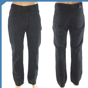 Lee Brooklyn Pantalón Hombre Gris Oscuro Recto Talla It 47 W 33 L 34 M Medium - Imagen 1 de 7