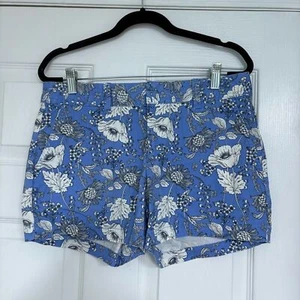 Pantaloncini Gap blu floreali city fit taglia 4 - Foto 1 di 8