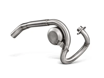 Tubo de cabezal de acero inoxidable opcional Honda Monkey 125 (5 velocidades) 2021-2024 Akrapovic E- Foto 1 de 4