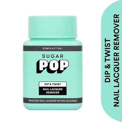 Removedor de esmalte de uñas SUGAR POP Dip & Twist - 60 ml Foto 1 de 4