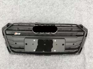 S5 Stil Glänzend Schwarz Grill Kühlergrill Frontgrill Für Audi A5 B9 2017-2019 - Bild 1 von 3