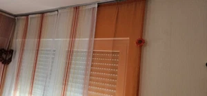 Gardinen-Set-4-teilig-Modern.Flächenteile-Schiebevorhang - Bild 1 von 4