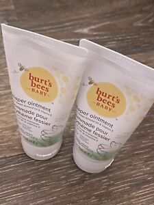 Burt's Bees Baby Diaper Ointment w/ Vitamin E & Sweet Almond Oil Set Of 2 Sealed