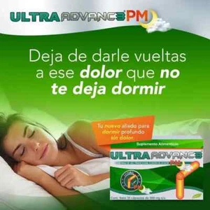 ULTRA ADVANC3 PM CURCUMA JENGIBRE MORINGA NEEM MAGNESIO - Picture 1 of 2