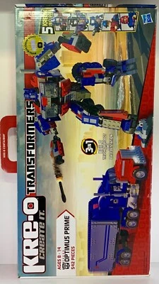 Transformers Kre-O Optimus Prime Building Block Set Figure Kreo New 2010 🔥🔥 - Image 1 of 4