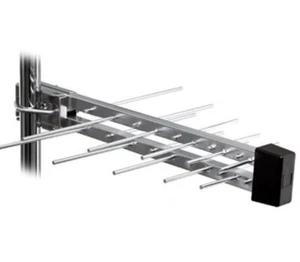 ANTENNA TV DVB T2 LOGARITMICA 20 ELEMENTI DIGITALE TERRESTRE 8 dBi 470-862MHz - Foto 1 di 1