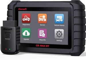 Herramienta de escaneo inalámbrica iCarsoft CR Max BT, escáner de pantalla táctil de diagnóstico OBD2 - Imagen 1 de 8