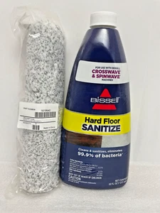 Bissell Hard Floor Sanitize Formula 64 oz with bonus Wood Floor Brushroll - NEW - Picture 1 of 5
