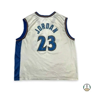 Camiseta De Colección Campeón Michael Jordan #23 Washington Wizards Para Hombre Mediana Blanca NBA - Imagen 1 de 10