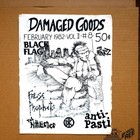 DAMAGED GOODS Vol.2/#8 1982 US Hardcore Black Flag Bad Brains *INCOMPLETE COPY*
