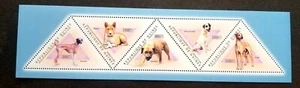 *ENVÍO GRATUITO Guinea Dogs 2011 Fauna Pet (ms) MNH * forma extraña * inusual - Imagen 1 de 5